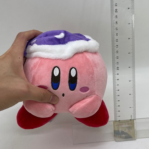 Kirby Star Allies Blue Nightcap Sleepy Kirby Plush Soft Toy Doll Teddy 6.5" - Picture 2 of 3
