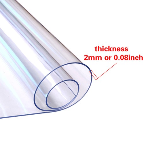 Table Cover Protect Clear Mat Desk Pads Round Square Lot Size:40cm-180cm - Picture 46 of 88