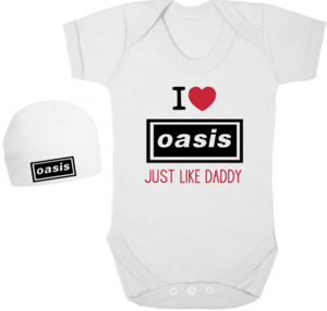 I Love Oasis Like Daddy Bodysuit Grow Vest Romper Hat Newborn Gift Baby Shower Ebay I Love Oasis Like Daddy Bodysuit Grow Vest Romper Hat Newborn Gift Baby Shower Ebay