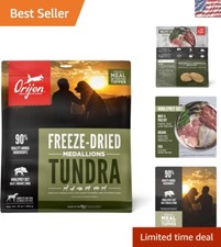 16oz Tundra Dog Food Medallions - Grain-Free, High Protein Freeze-Dried Goodness 86.39 per pound