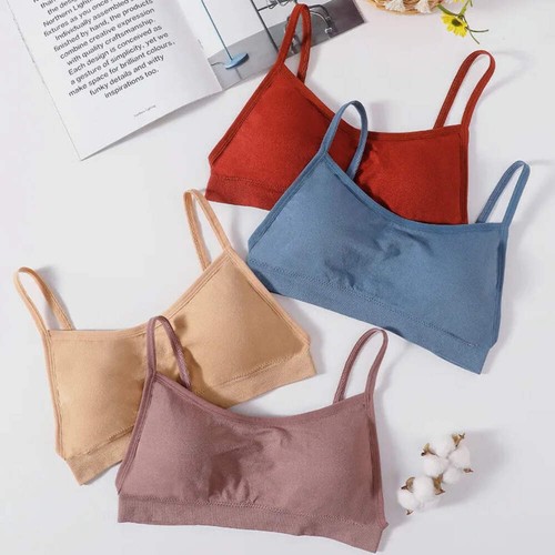 seamless Backless Tube Top Bra Wireless Bralette with Removable Pads - Picture 3 of 44