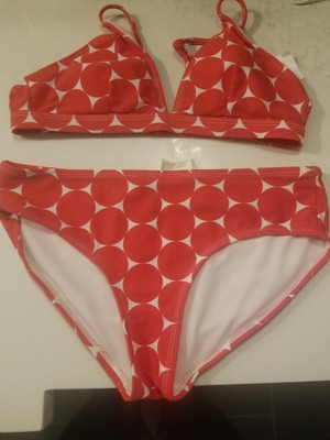 old navy red swimsuit
