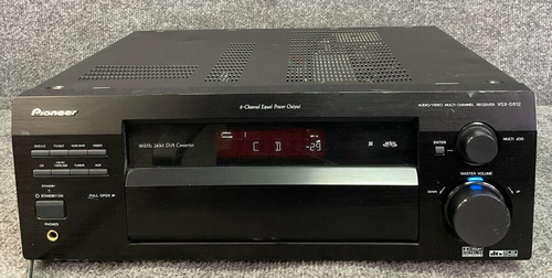 Pioneer VSX‑D812‑K 6.1‑ch Receiver 🔊 100 W/Ch Dolby/DTS Tested & Works
