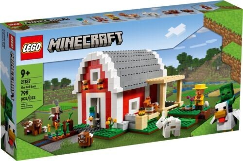 LEGO Minecraft 21187 The Red Barn - Brand New (Free Postage) - Picture 1 of 3