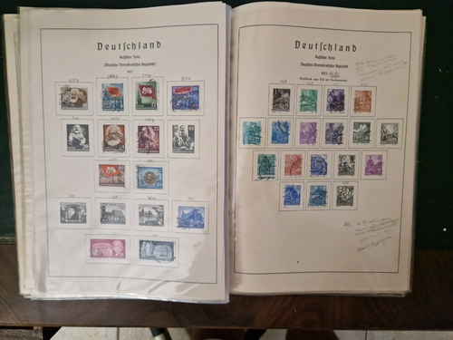 ALLEMAGNE DE L EST / COLLECTION DE 1945 A 1954 / COTE 230€ - 第 9/11 張圖片