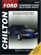 Ford Thunderbird And Cougar 1983-97 by Chilton