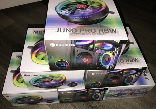 Raijintek Fan 0R10B00120 JUNO PRO RBW Aluminum Hydraulic Bearing PWM 4 pin Retai - Picture 2 of 7