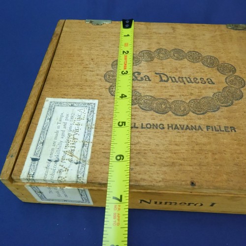 Caja de cigarros vintage La Duquesa Numero I - 25 cigarros - Imagen 7 de 9