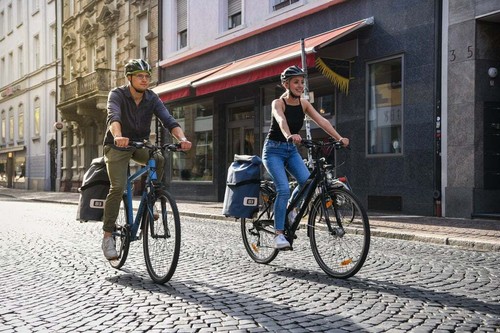 B&W B3 Pannier Bag Jeans 35L Bike Bag Waterproof w/ Wheels & Telescopic Handle - Bild 25 von 28