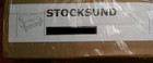 IKEA Stocksund 2 Seat Loveseat Sofa SLIPCOVER Cover NOLHAGA DARK GRAY