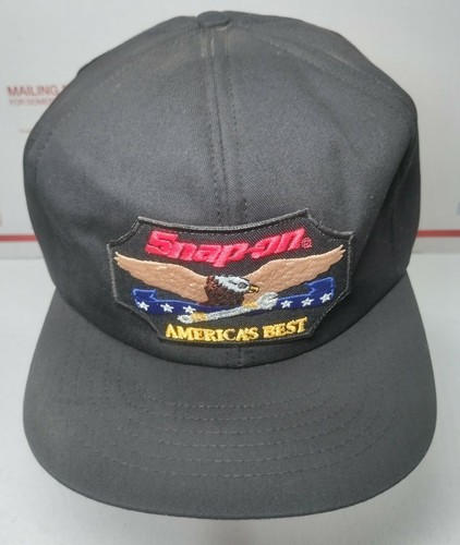 Snap On Snapback Vintage Baseball Cap Mütze Swingster Made In USA Schaumstoff gefüttert - Bild 1 von 8