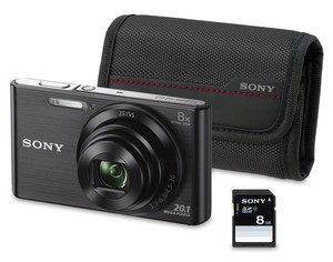 Sony-Camara-Digital-Compacta-20-1-MP-Pantalla-2-7-Zoom-Optico-8x-SD-8-GB-Negra