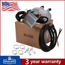 DC 12V Electric Car Air Conditioner Compressor A/C Control Panel Universal USA