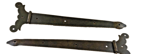 Truhenbeschläge, Oberfläche Messing-Antik, 6 teilig - Picture 4 of 4