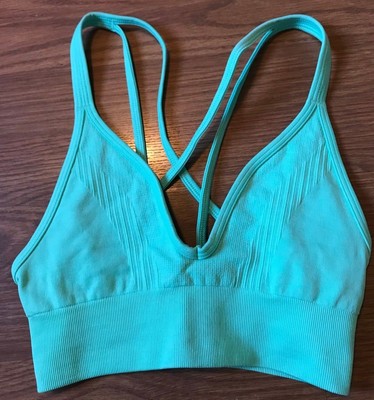 deep plunge sports bra