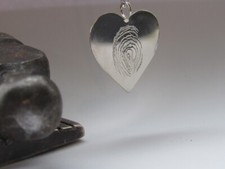 Heart necklace. Love necklace. 14k Yellow gold Heart-shaped pendant. Handmade