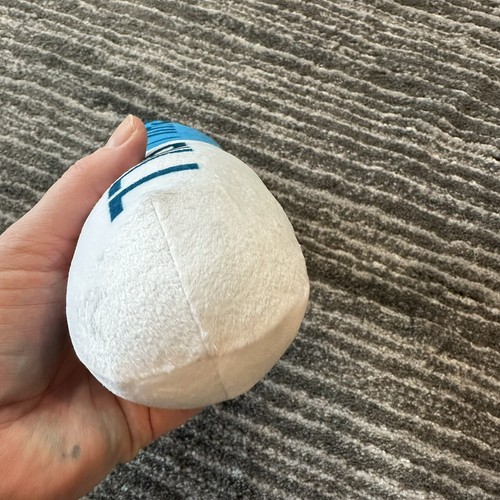 Chill Pill Dog Toy Plush Pup Chew Toy Blue White Capsule Cute Funny Gift New - Picture 5 of 7
