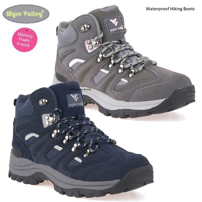 WOMENS WYRE VALLEY LEATHER WATERPROOF WALKING