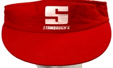Rare! Vintage 1980s Stambaugh's Hardware Lumber Ohio Store Chain Red Visor NEW
