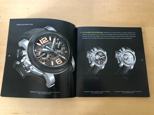 Watches Catalog GRAHAM 2008 / 09 Collection - Spanish