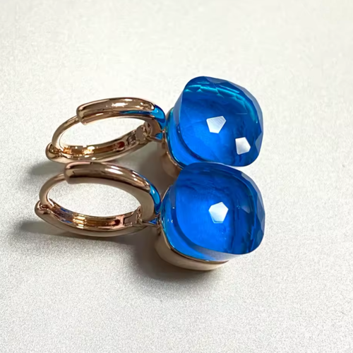 Smeraldo Cuscino 925 Argento Sterling Verde Cerchio Oro Pieno Orecchini Di Donna - Imagen 49 de 76