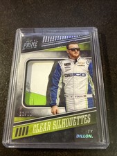 2018 Panini Prime Race Used Sheet Metal Ty Dillon Card CS-TY /99