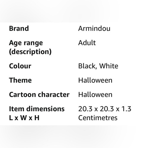 NIP Amindou Halloween Embroidery DIY Kit, Stamped Counted Cross Stitch Beginners - Picture 10 of 10