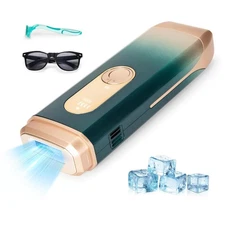 Mychway IPL Hair Removal Device With Ice Cooling 5 Energy Levels 2 Flash Modes