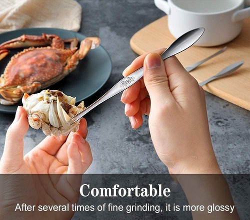 Professional 12-Piece Crab Crackers & Tools - Effortlessly Enjoy Seafood - Picture 8 of 10
