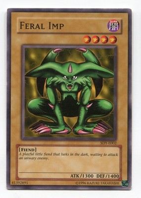 Yu-Gi-Oh! Feral Imp Common englisch SDY-E002 Wilder Kobold