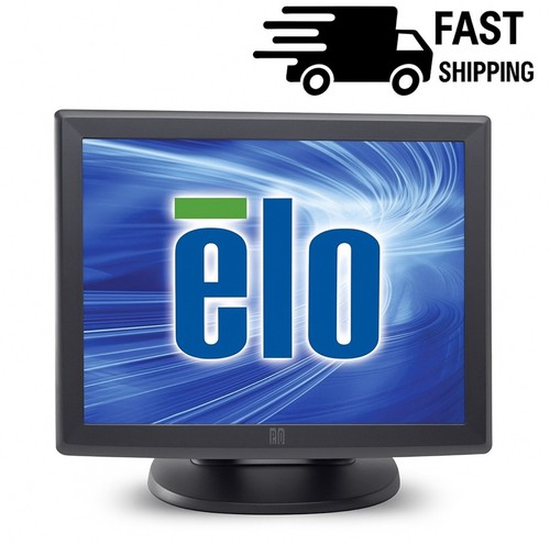 Elo 1517L - 15" Intellitouch Touchscreen Monitor with Stand, 1024 x 768, Black - 第 1/6 張圖片