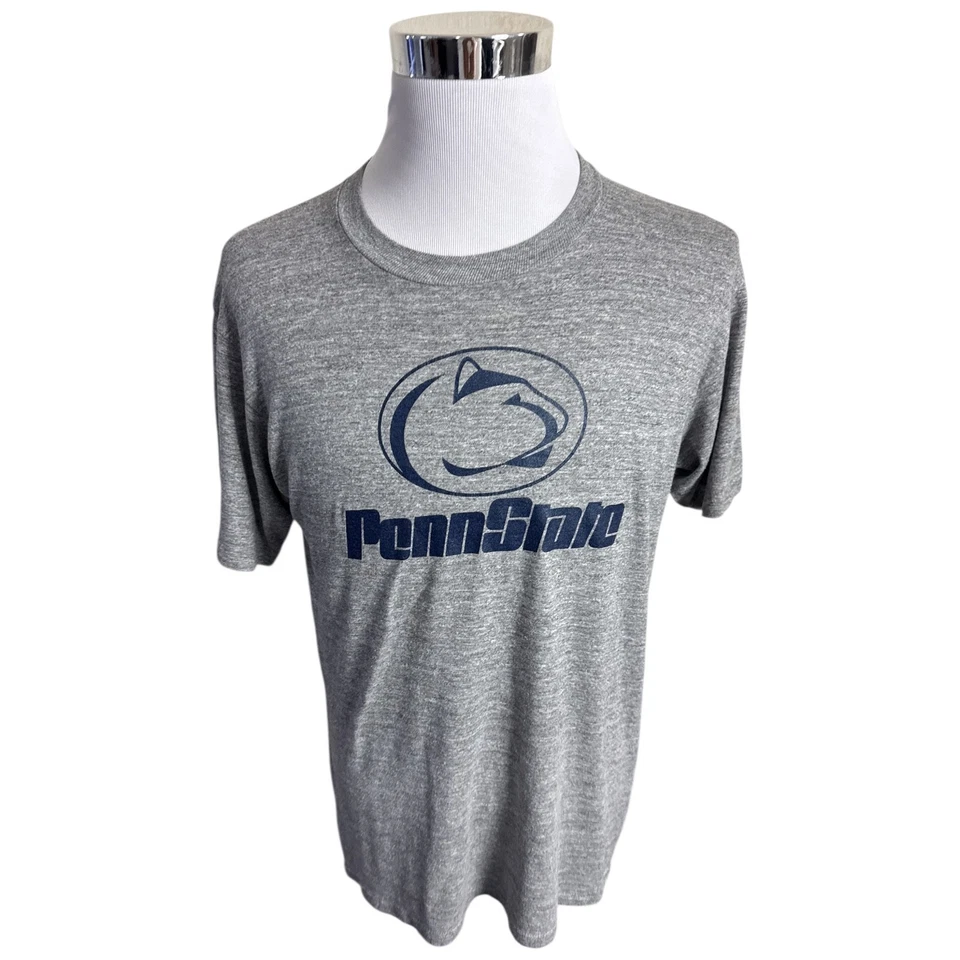 Vintage Penn State Nittany Lions T-Shirt Men's Size XL Gray NCAA University - Image 4 of 4