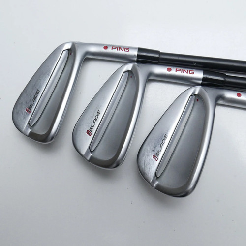 Used Ping i210 & iBlade Combo Iron Set / 3 - 9 IRON / X-Stiff Flex - Picture 3 of 11