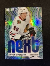 2025-26 UD Allure Artyom Levshunov Hues Next Blue Chicago Blackhawks