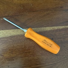 Snap-on SDDP31 #1 Phillips 3" Screwdriver Hard Orange Handle USA