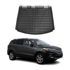 Kofferraumwanne Laderaumwanne für Ford Kuga 2 2012-2024 Gummi TPE Schwarz