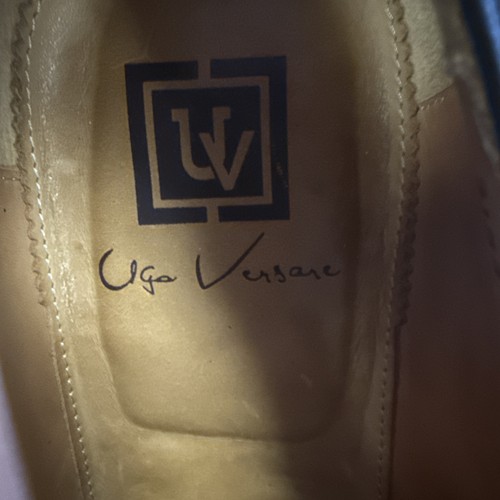 Ugo Vasare blau Oxford Schnürschuh Good Year handgefertigt elegant Schuhgröße 10 - Bild 19 von 24