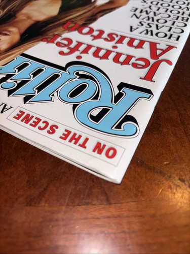 ROLLING STONE MAGAZINE #878 JENNIFER ANISTON SEPTEMBER 27, 2001 - Foto 4 di 6
