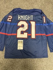 HILARY KNIGHT SIGNED / AUTOGRAPHED TEAM USA CUSTOM OLYMPIC JERSEY PSA/DNA 