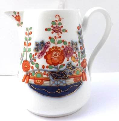 Meissen Porzellan Tischchenmuster Milchkanne Kanne Krug - Bild 1 von 4