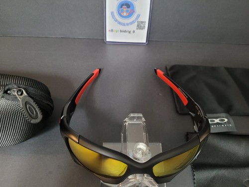 Oakley Pit Boss II Sonnenbrille OO9137-07 polarisiert mattschwarz/rote Ferrari-Gläser - Bild 3 von 14