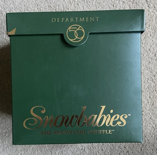 Department 56 Snowbabies The Snowflake Shuffle Porzellan verpackt brandneu in Box - Bild 11 von 14