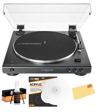 Audio-Technica AT-LP60XBT Fully Automatic Wireless Belt-Drive Turntable - Black