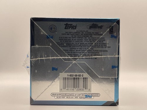 Topps Finest 2002 Major League Baseball Cards Factory Sealed Three 6-Pack Boxes - Picture 6 of 6