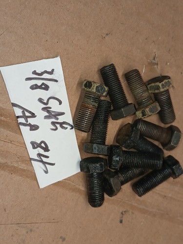 11 PCS 3/8 SAE THREAD BOLTS GRADE 5 (11) #AP-84 - Foto 2 di 2