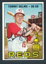 1967 Topps #505 TOMMY HELMS Cincinnati Reds ~ EX-MT