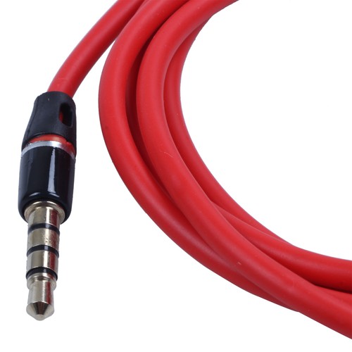 3.5mm 1/8 Stecker Auf Stecker 4 Pole Auto AUX Audio Kabel Kabel Rekord2035 - Bild 4 von 8