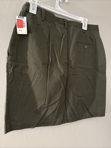 Oldbroadway Company Damen grün Rock Größe 12 neu mit Etikett Vintage Komfort 100 % Baumwolle - Bild 9 von 11
