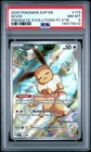 2025 POKEMON SVP PRISMATIC EVOLUTIONS POKEMON CENTER ETB PROMO #173 EEVEE PSA 8