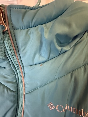 Columbia Girls Blue Puffer Jacket Size L - Picture 8 of 8